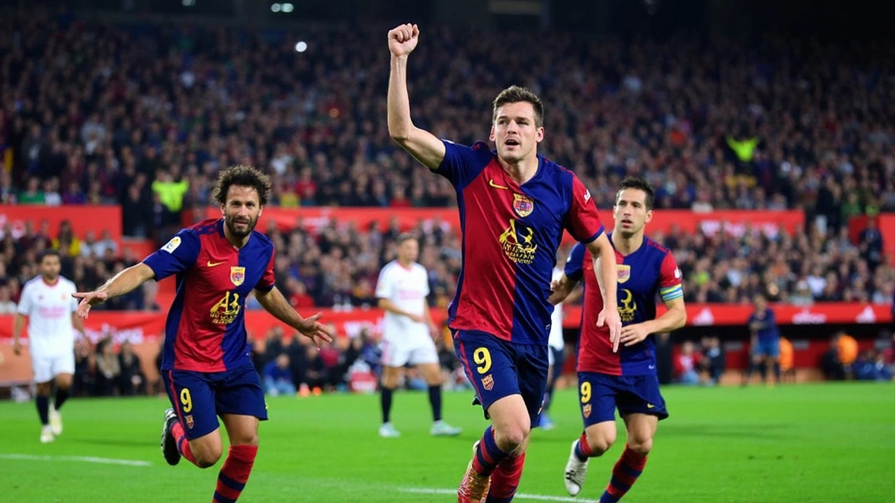 Barcelona Triumphs Over Sevilla in La Liga, Narrowing Gap with Real Madrid