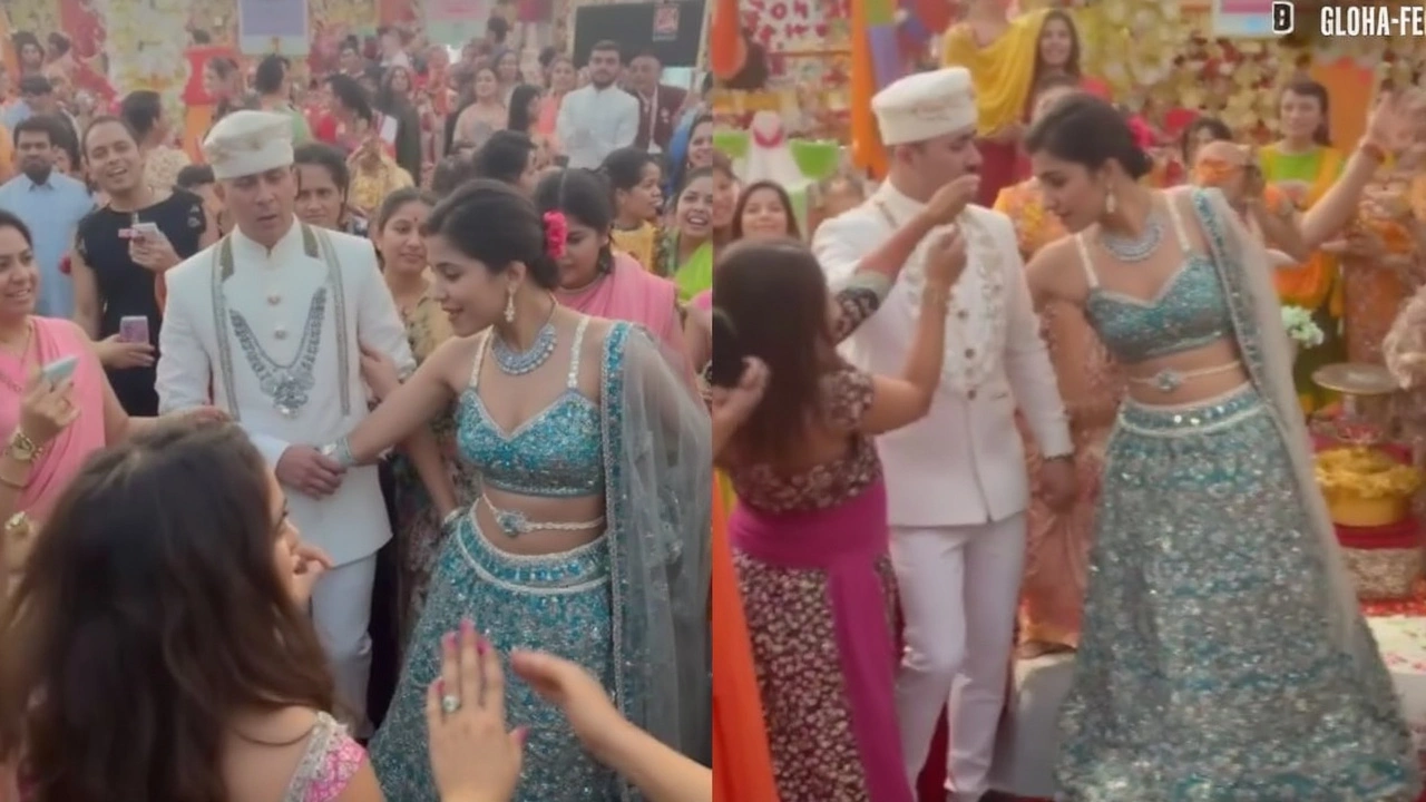 Priyanka Chopra and Nick Jonas Light Up Mumbai With Dance at Siddharth Chopra's Wedding