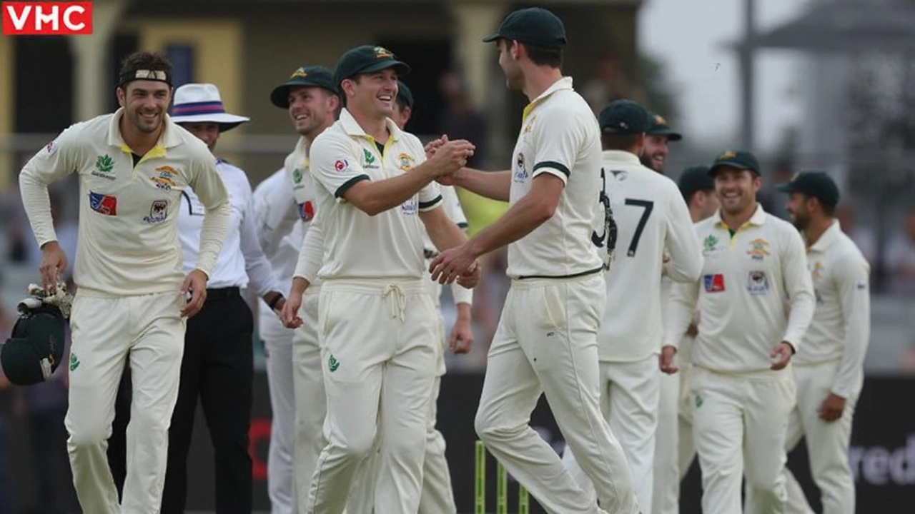 Australia Crushes West Indies in Barbados: Hazlewood's Five-Wicket Heroics Lead to Swift Test Win