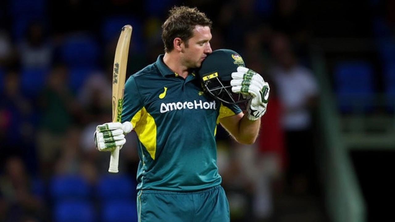 Tim David Blasts 37-Ball T20I Century to Break Australian Records Against West Indies
