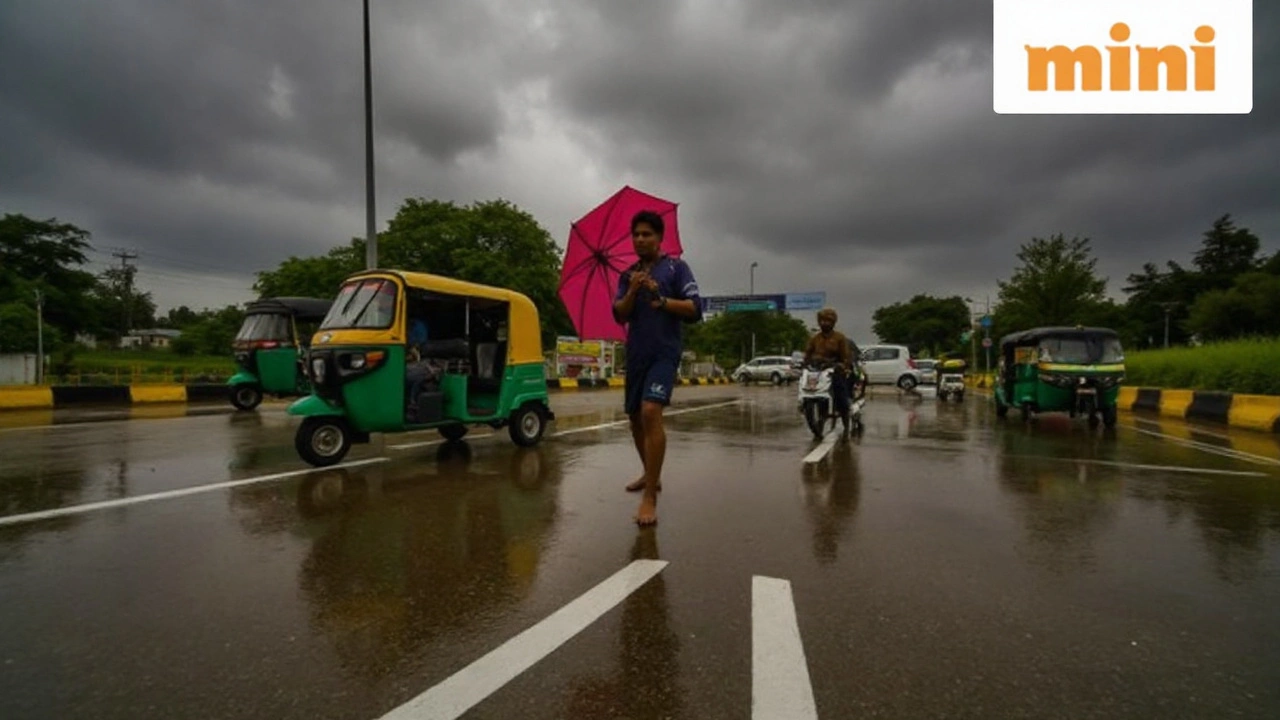 Storm warning Delhi: IMD flags intense showers today; UP-Bihar monsoon update